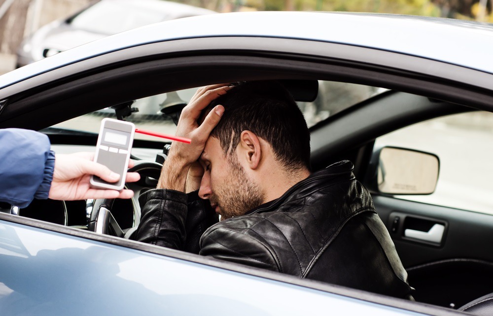 caught driving after drinking